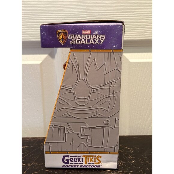 Marvel Guardians Of The Galaxy Geeki Tikis Brown Rocket Raccoon Ceramic Tiki Mug - Picture 2 of 6